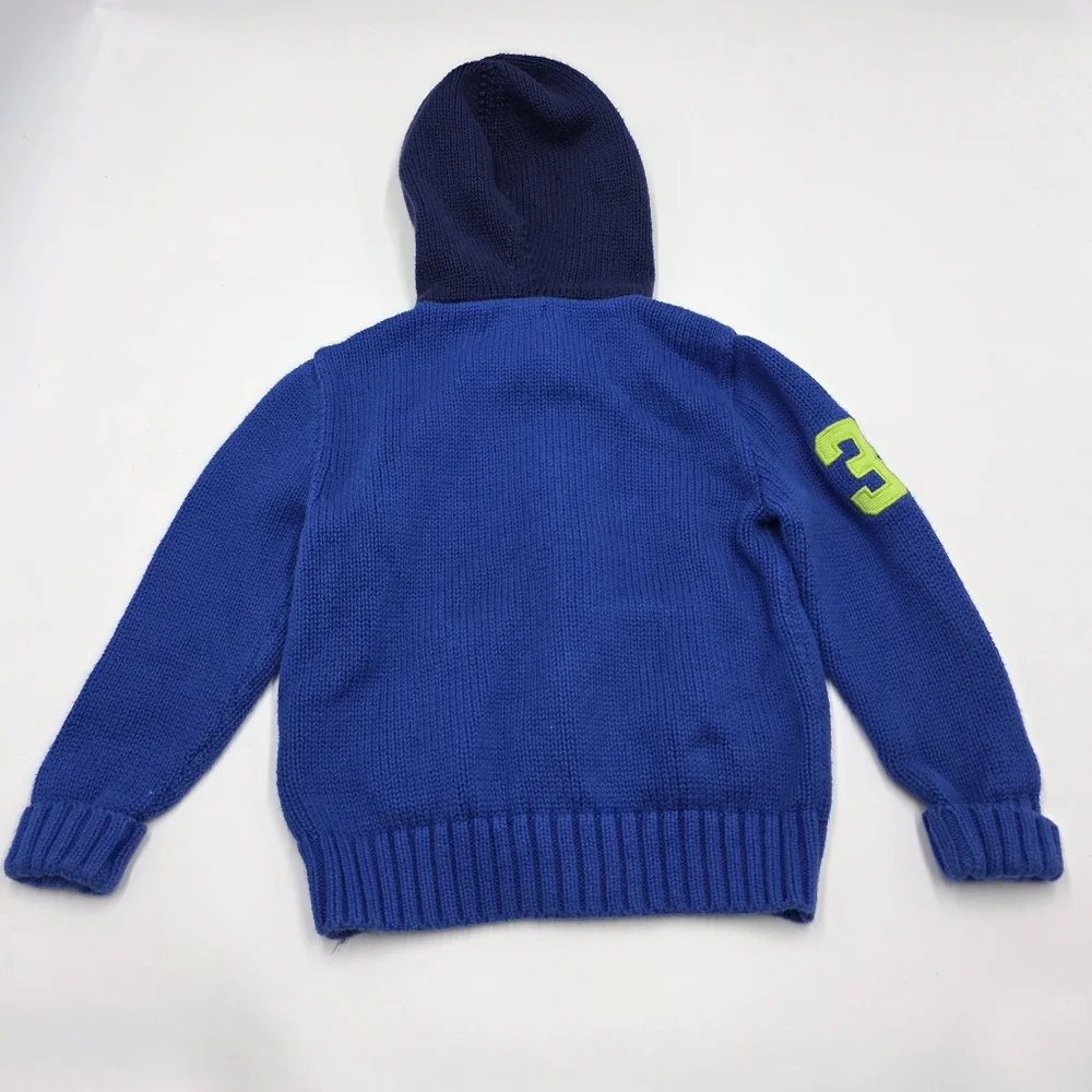 Ralph Lauren full-zip pony sweater size 24 months